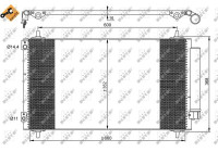 Kondensor, klimatanläggning EASY FIT 35935 NRF