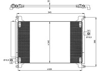 Kondensor, klimatanläggning EASY FIT 35941 NRF