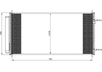 Kondensor, klimatanläggning EASY FIT 35943 NRF