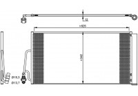 Kondensor, klimatanläggning EASY FIT