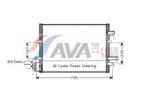 Kondensor, klimatanläggning FDA5377 Ava Quality Cooling