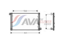 Kondensor, klimatanläggning FT5272 Ava Quality Cooling