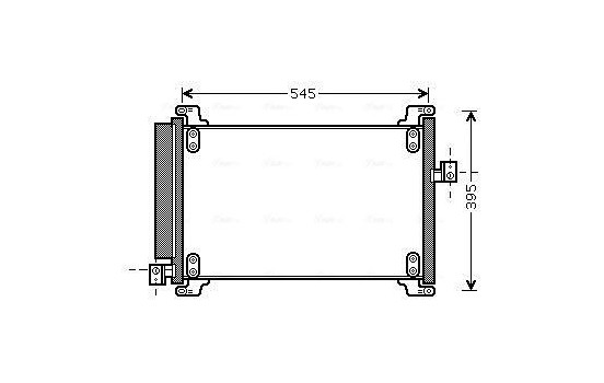 Kondensor, klimatanläggning FT5327D Ava Quality Cooling