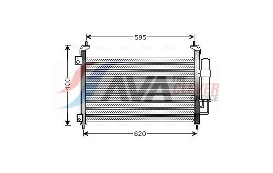 Kondensor, klimatanläggning HD5213D Ava Quality Cooling, bild 2
