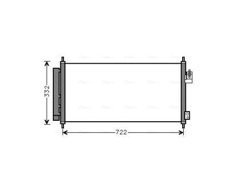 Kondensor, klimatanläggning HD5248D Ava Quality Cooling, bild 2