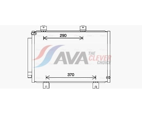 Kondensor, klimatanläggning HD5316D Ava Quality Cooling