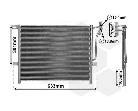 Kondensor, klimatanläggning *** IR PLUS *** 06005203 International Radiators, bild 2
