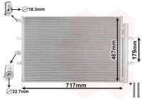 Kondensor, klimatanläggning *** IR PLUS *** 18015703 International Radiators Plus