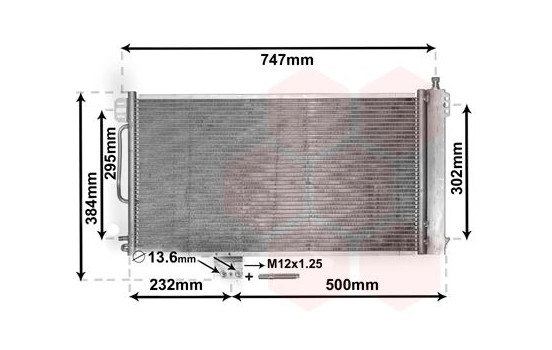 Kondensor, klimatanläggning *** IR PLUS *** 30005200 International Radiators Plus, bild 2