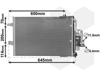 Kondensor, klimatanläggning *** IR PLUS *** 37005385 International Radiators