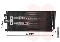 Kondensor, klimatanläggning *** IR PLUS *** 37005638 International Radiators Plus