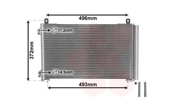 Kondensor, klimatanläggning *** IR PLUS *** 40005258 International Radiators Plus, bild 2