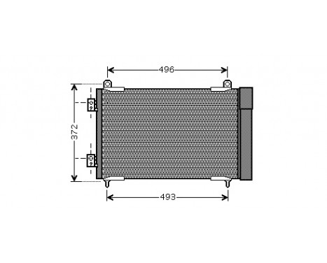 Kondensor, klimatanläggning *** IR PLUS *** 40005258 International Radiators Plus