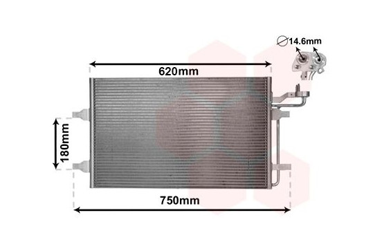Kondensor, klimatanläggning *** IR PLUS *** 59005140 International Radiators