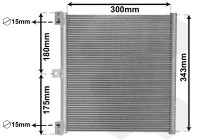 Kondensor, klimatanläggning *** IR PLUS *** 74015701 International Radiators
