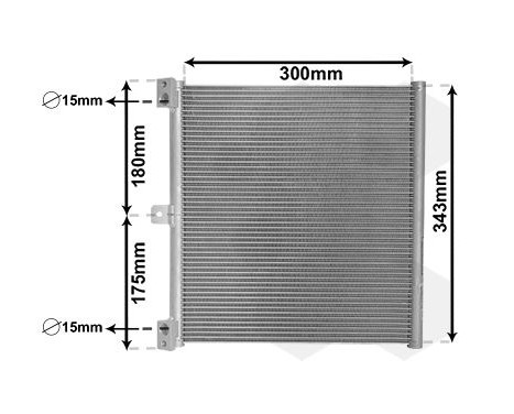 Kondensor, klimatanläggning *** IR PLUS *** 74015701 International Radiators