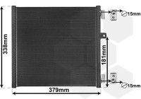 Kondensor, klimatanläggning *** IR PLUS *** 74015702 International Radiators Plus
