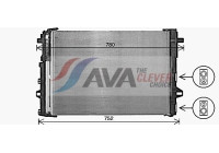 Kondensor, klimatanläggning MS5716D Ava Quality Cooling