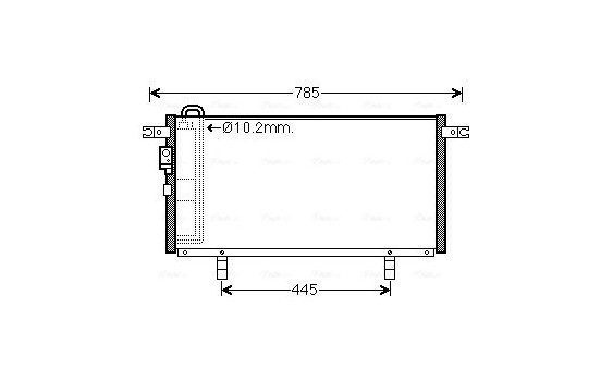 Kondensor, klimatanläggning MT5211D Ava Quality Cooling
