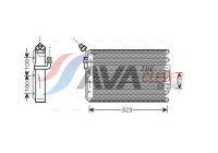 Kondensor, klimatanläggning PR5042 Ava Quality Cooling