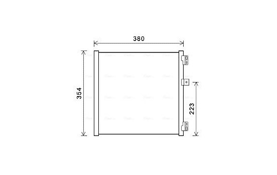 Kondensor, klimatanläggning PR5089 Ava Quality Cooling