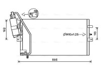 Kondensor, klimatanläggning SB5082D Ava Quality Cooling
