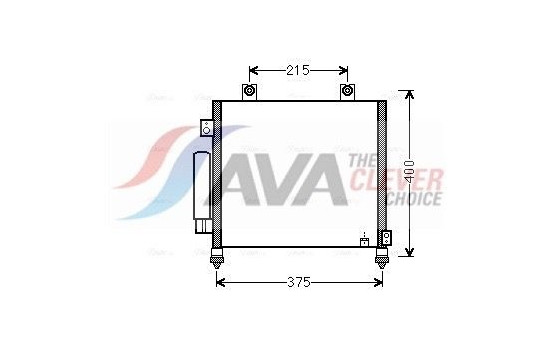 Kondensor, klimatanläggning SZA5120D Ava Quality Cooling