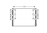 Kondensor, klimatanläggning TO5278 Ava Quality Cooling