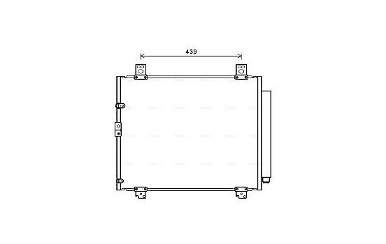 Kondensor, klimatanläggning TOA5690D Ava Quality Cooling