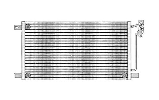 Kondensor, klimatanläggning TSP0225236 Delphi