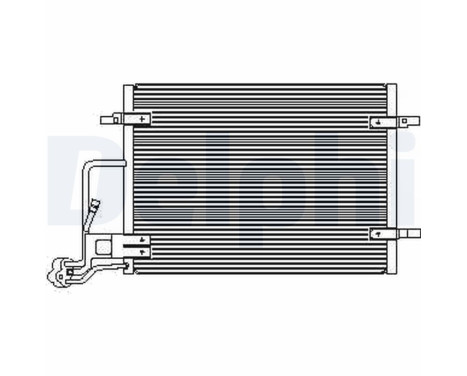Kondensor, klimatanläggning TSP0225453 Delphi, bild 2