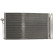Kondensor, klimatanläggning TSP0225513 Delphi