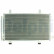 Kondensor, klimatanläggning TSP0225695 Delphi, miniatyr 2