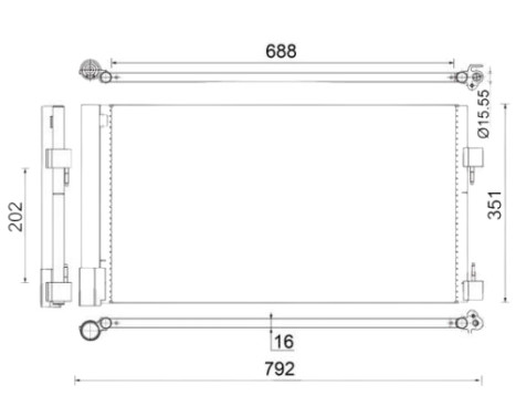 Kondensor, klimatanläggning