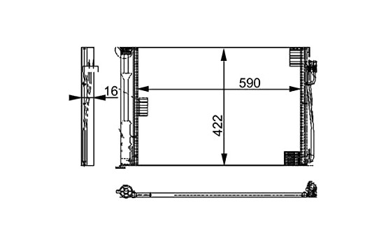 Kondensor, klimatanläggning