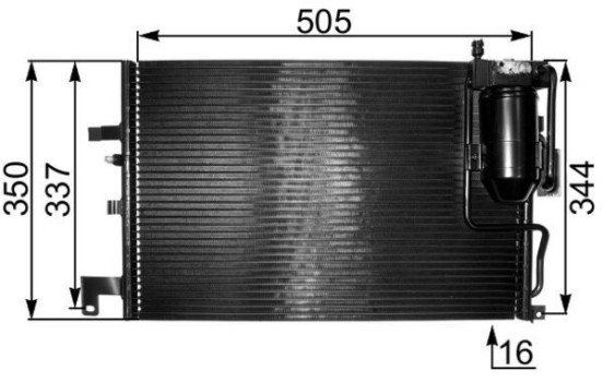 Kondensor, klimatanläggning