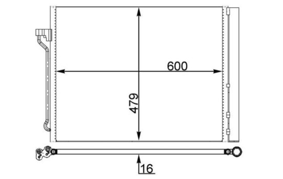 Kondensor, klimatanläggning, bild 2