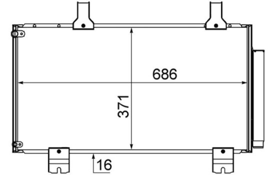 Kondensor, klimatanläggning, bild 2