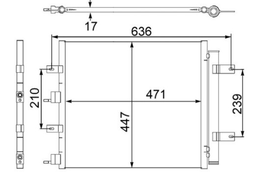 Kondensor, klimatanläggning, bild 2