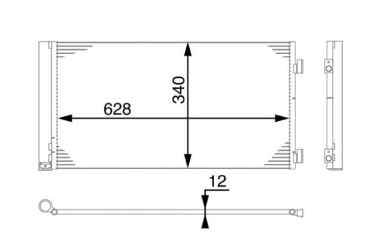 Kondensor, klimatanläggning, bild 2