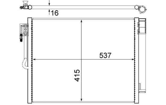 Kondensor, klimatanläggning, bild 2