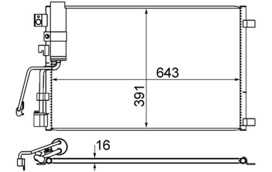 Kondensor, klimatanläggning, bild 2