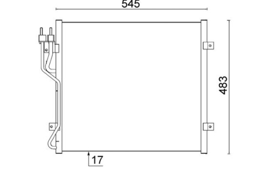 Kondensor, klimatanläggning, bild 2