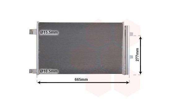Kondensor, luftkonditionering 33015703 International Radiators