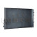 Kondensor, luftkonditionering 350035 NRF