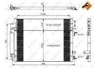 Kondensor, luftkonditionering 350037 NRF