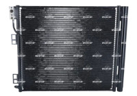 Kondensor, luftkonditionering 350327 NRF