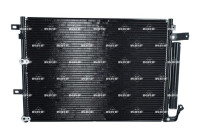 Kondensor, luftkonditionering 350485 NRF