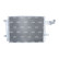 Kondensor, luftkonditionering 350534 NRF