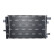 Kondensor, luftkonditionering 350535 NRF